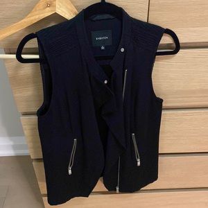 Zipper Detail Babaton Vest Aritzia
